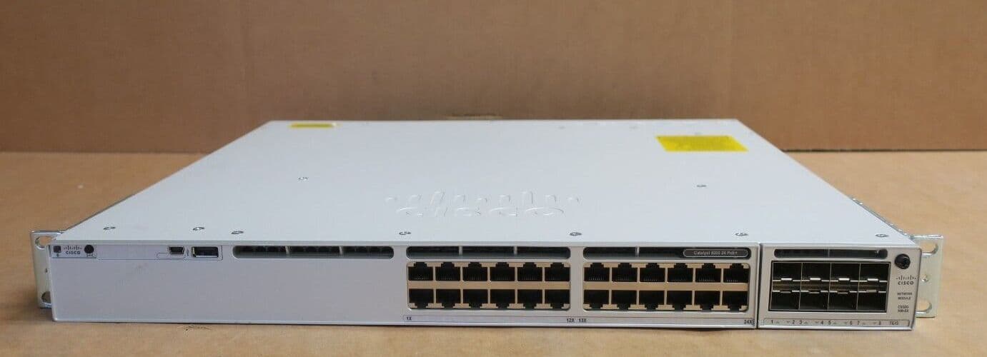 Cisco Catalyst 9300 24x UPOE switch + Network Module with 8SFP Slots [Ex-Uk]