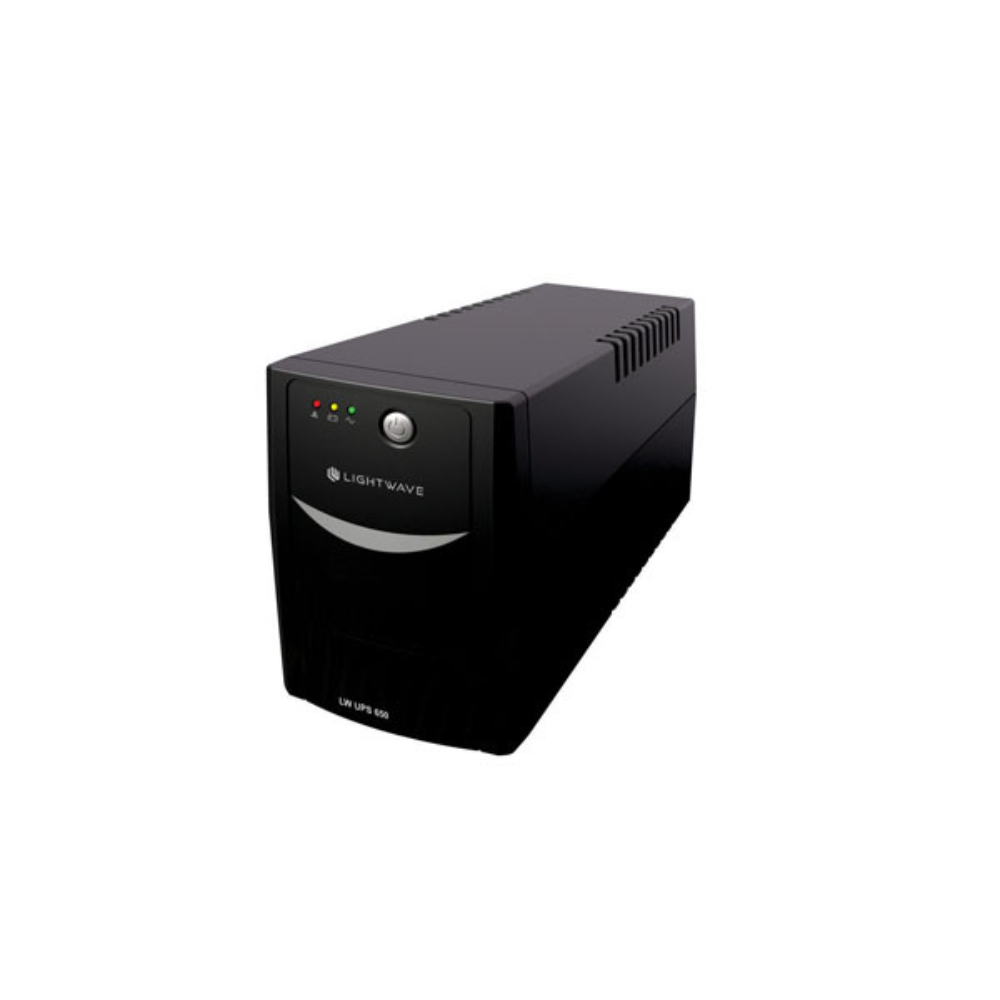 Lightwave Back-Up Uninterrupted Power Supply (UPS) - 650VA