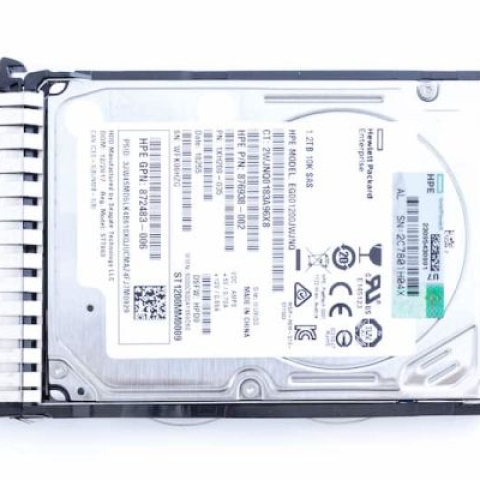 HPE 1.2TB 10K 12G SAS HDD (Refurbished)